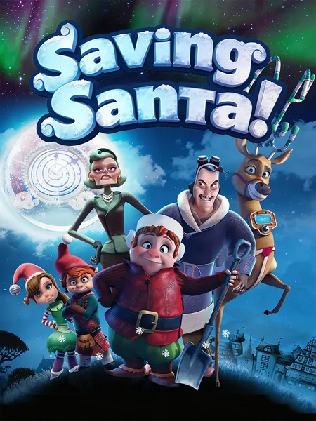 Saving Santa poster