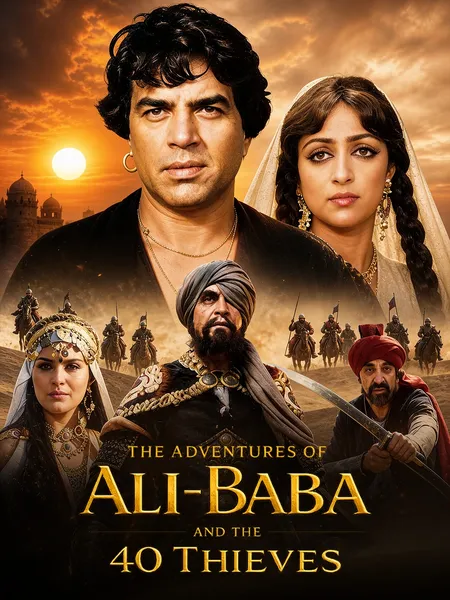 The Adventures of Ali Baba and the Forty Thieves poster