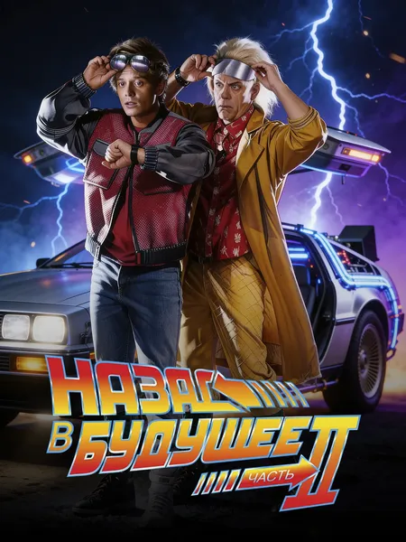 Назад в будущее 2 poster