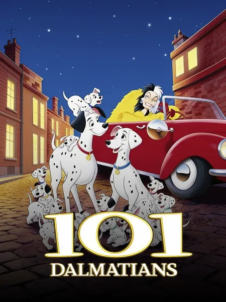 One Hundred and One Dalmatians poster