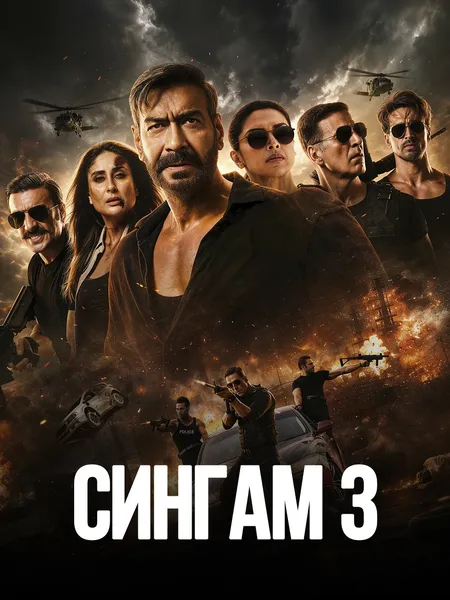 Сингам 3 poster