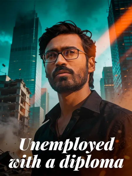 Unemployed with a diploma poster