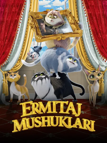 Ermitaj mushuklari poster