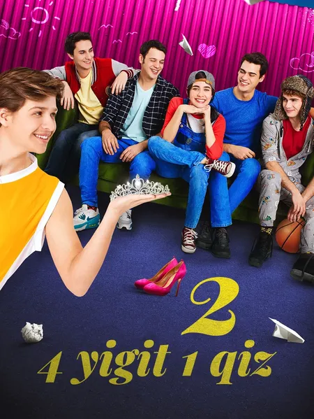 4 yigit 1 qiz 2 poster