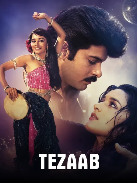 Tezaab poster