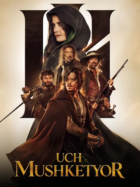 Uch mushketyor poster