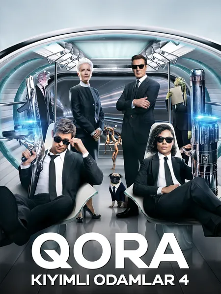 Qora kiyimli odamlar 4 poster