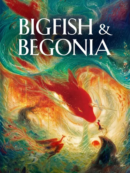 Bigfish, begonia poster