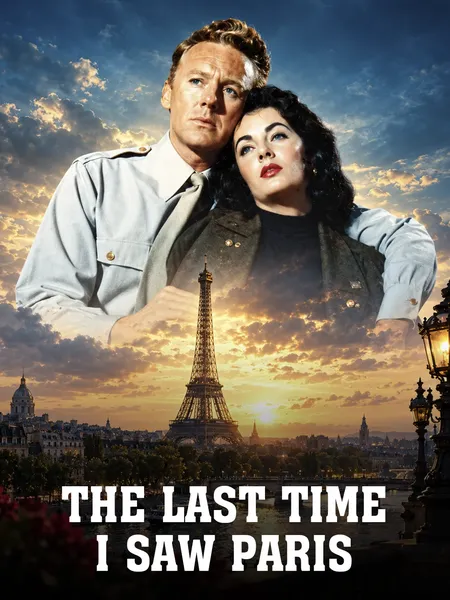 The Last Time I Saw Paris poster